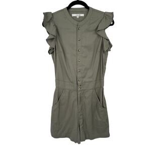 Joe's Jeans Romper The Emilia linen blend short sleeve size Small S